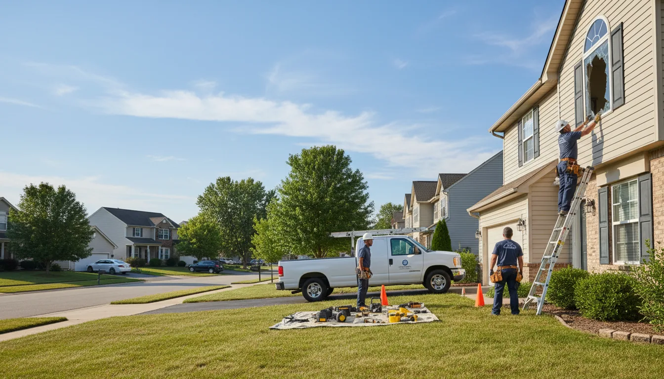 Expert window installer providing residential service in Mount Carmel, TN